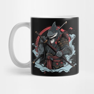 samurai shark Mug